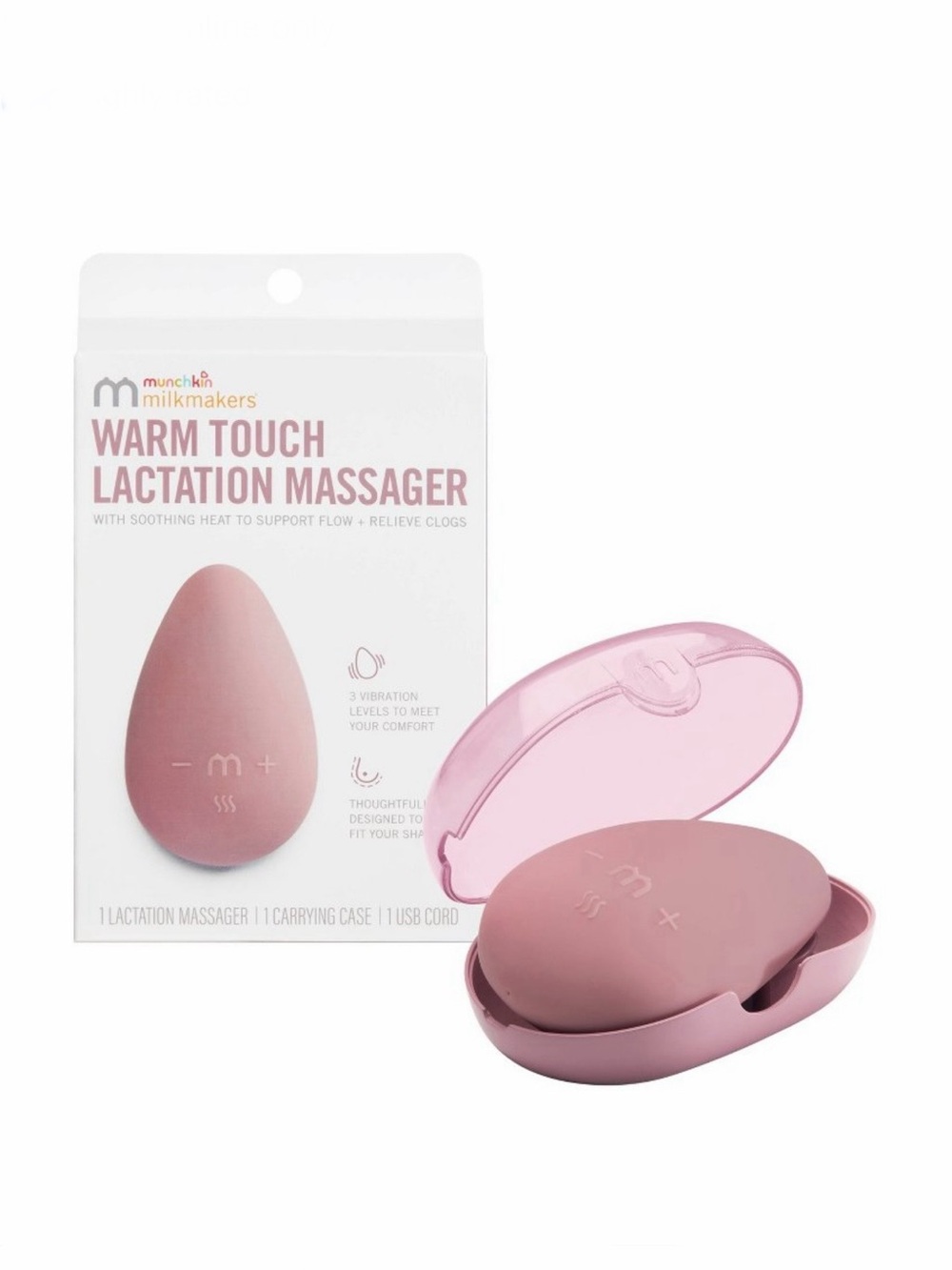 MUNCHKIN Milkmakers Warm Touch Lactation Body Massager
